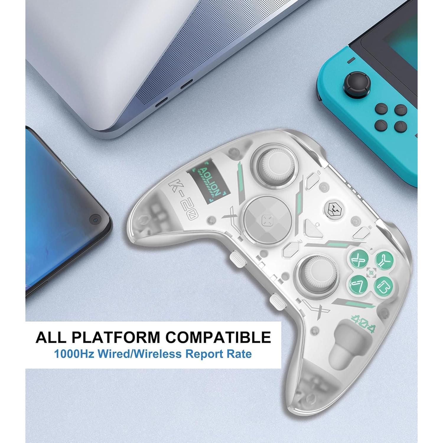 Controlador Bluetooth BLESSOURCE para PC/Switch/Android/iOS