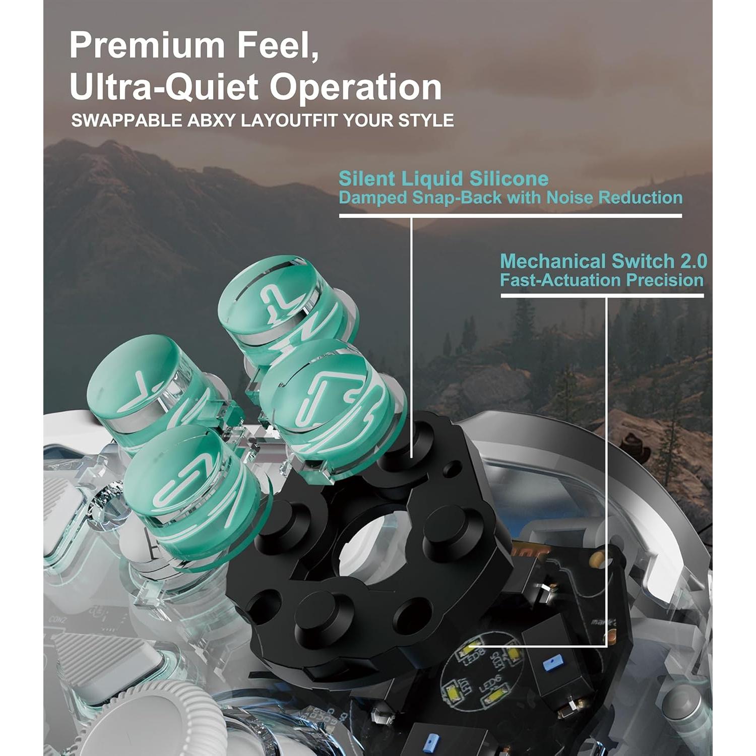 Controlador Bluetooth BLESSOURCE para PC/Switch/Android/iOS