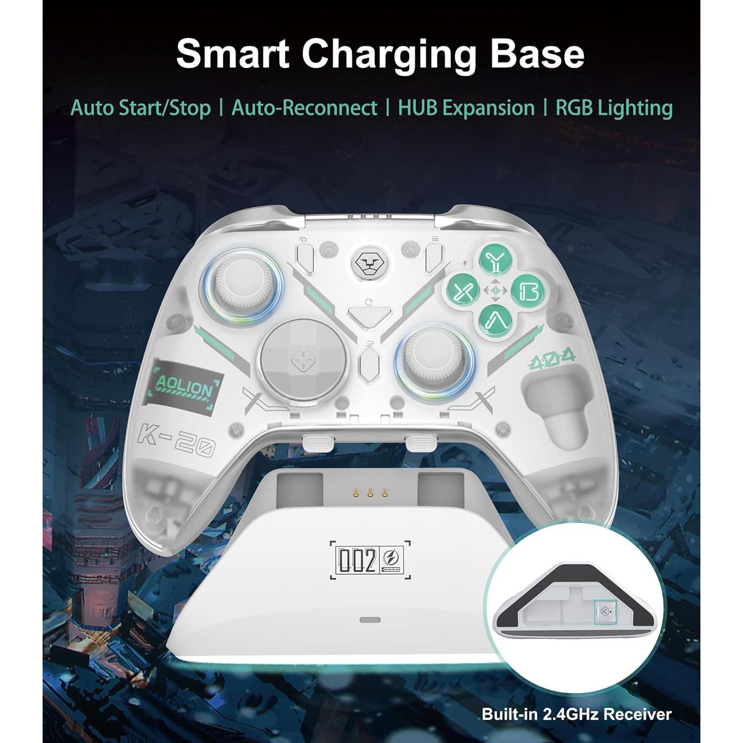 Controlador Bluetooth BLESSOURCE para PC/Switch/Android/iOS