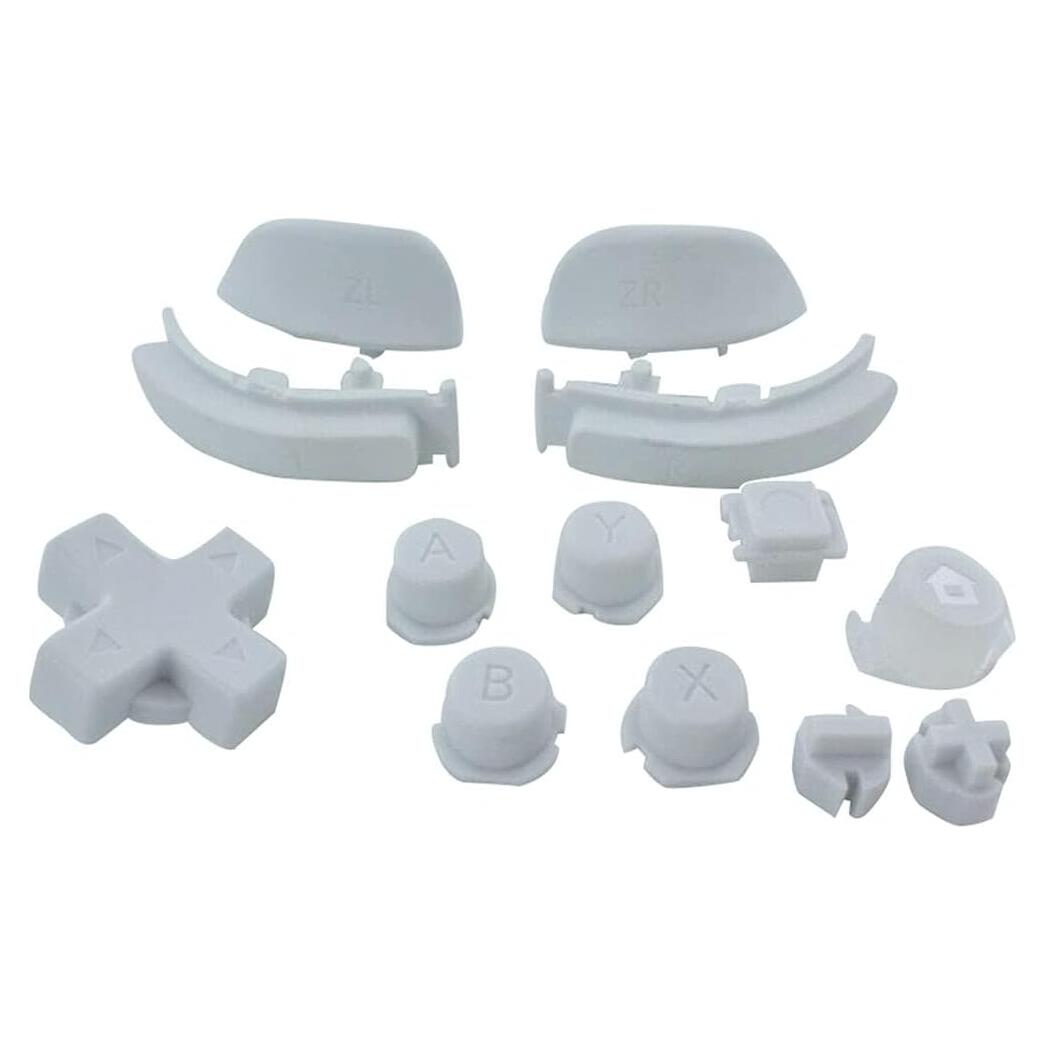 Juego de Botones A B X Y y Gatillos LeHang para Nintendo Switch Lite Blanco