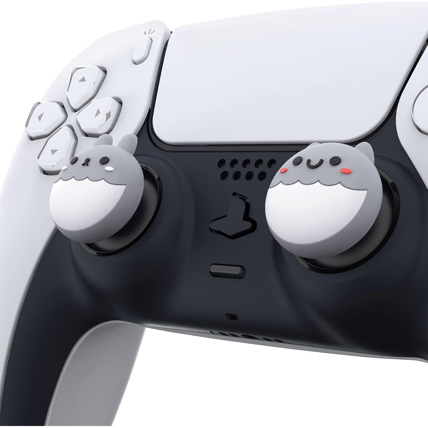 Tapones de Joystick PlayVital para PS5/Xbox/Switch - Conejo y Ardilla