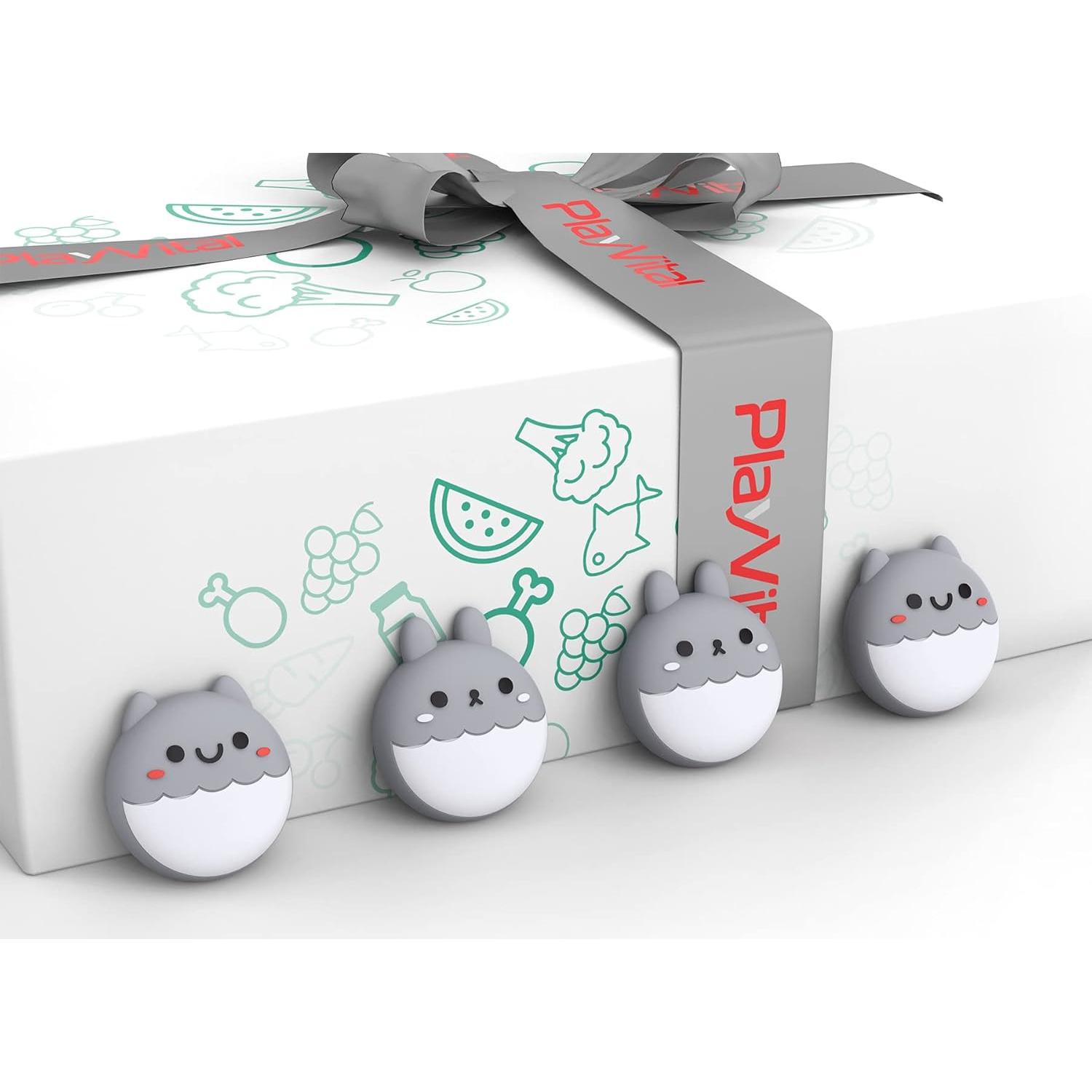 Tapones de Joystick PlayVital para PS5/Xbox/Switch - Conejo y Ardilla