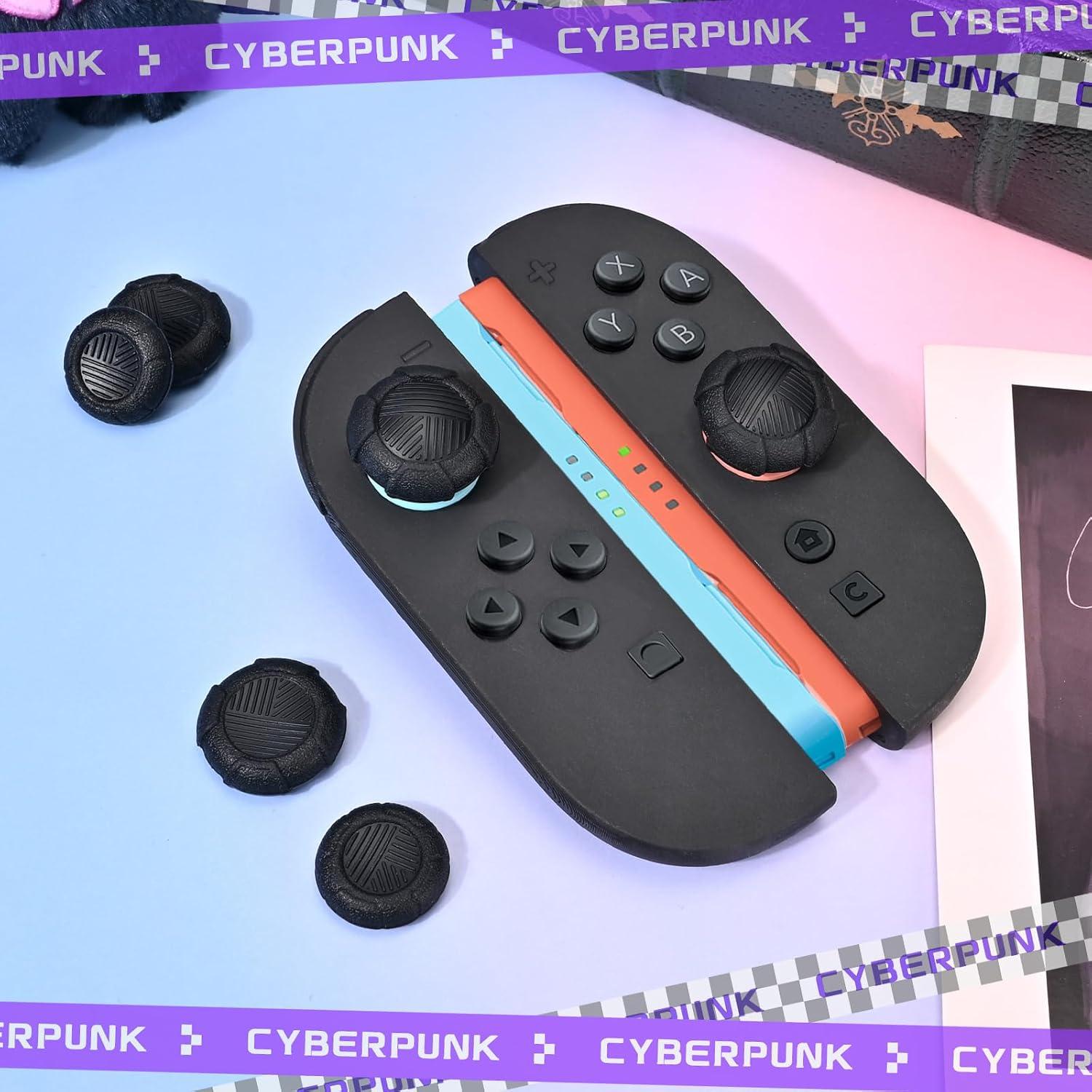 Agarraderas de Silicona DLseego para Nintendo Switch 2 - Negro