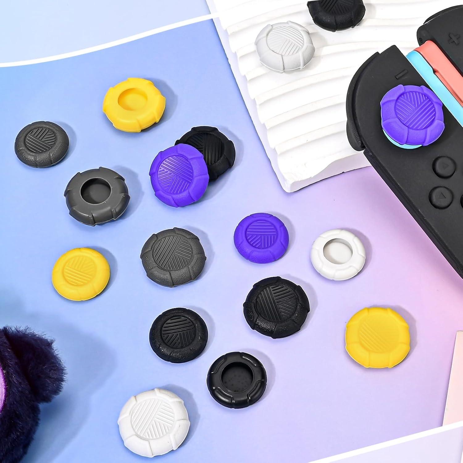 Agarraderas de Silicona DLseego para Nintendo Switch 2 - Negro