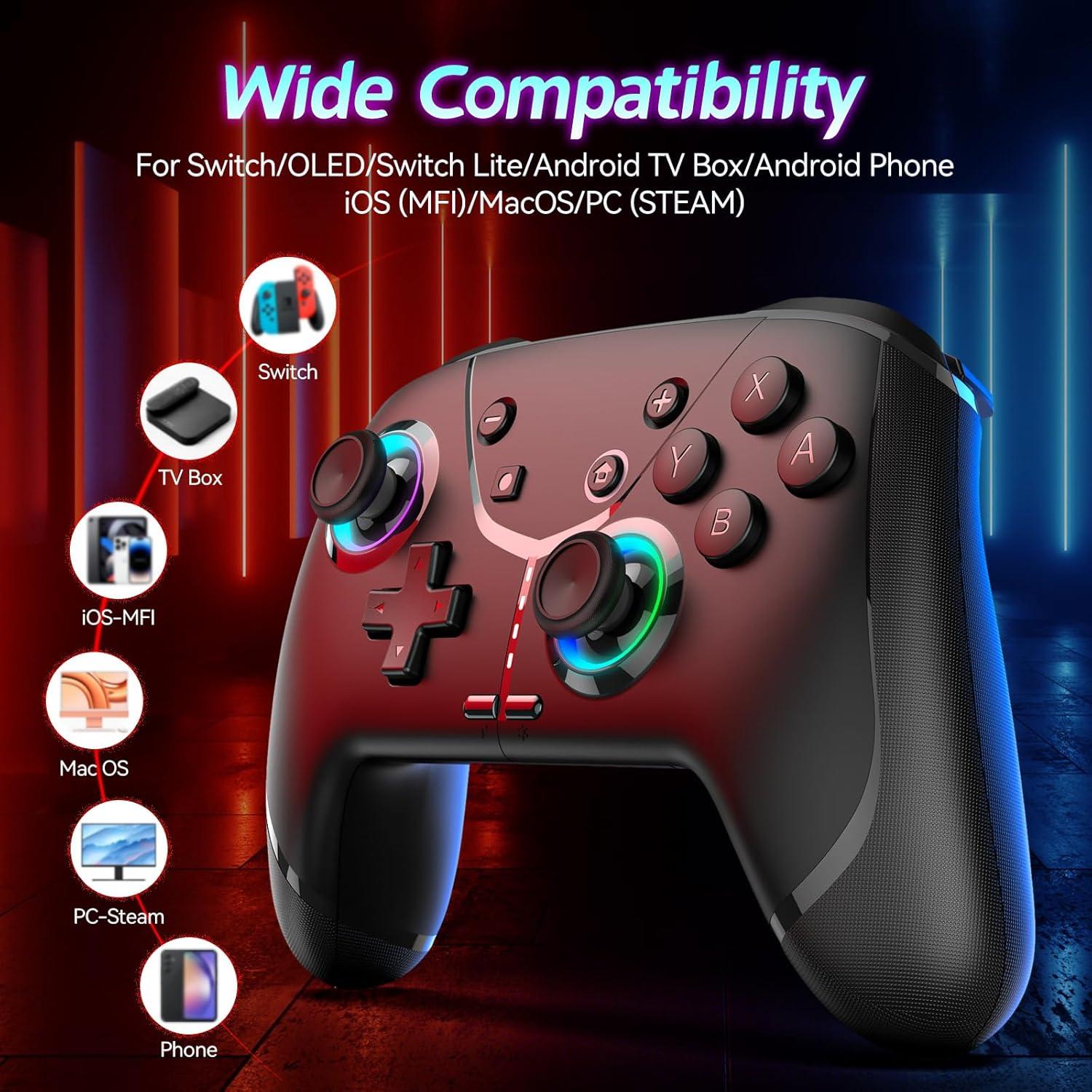 Controlador Inalámbrico Ligame US69 para Nintendo Switch y PC