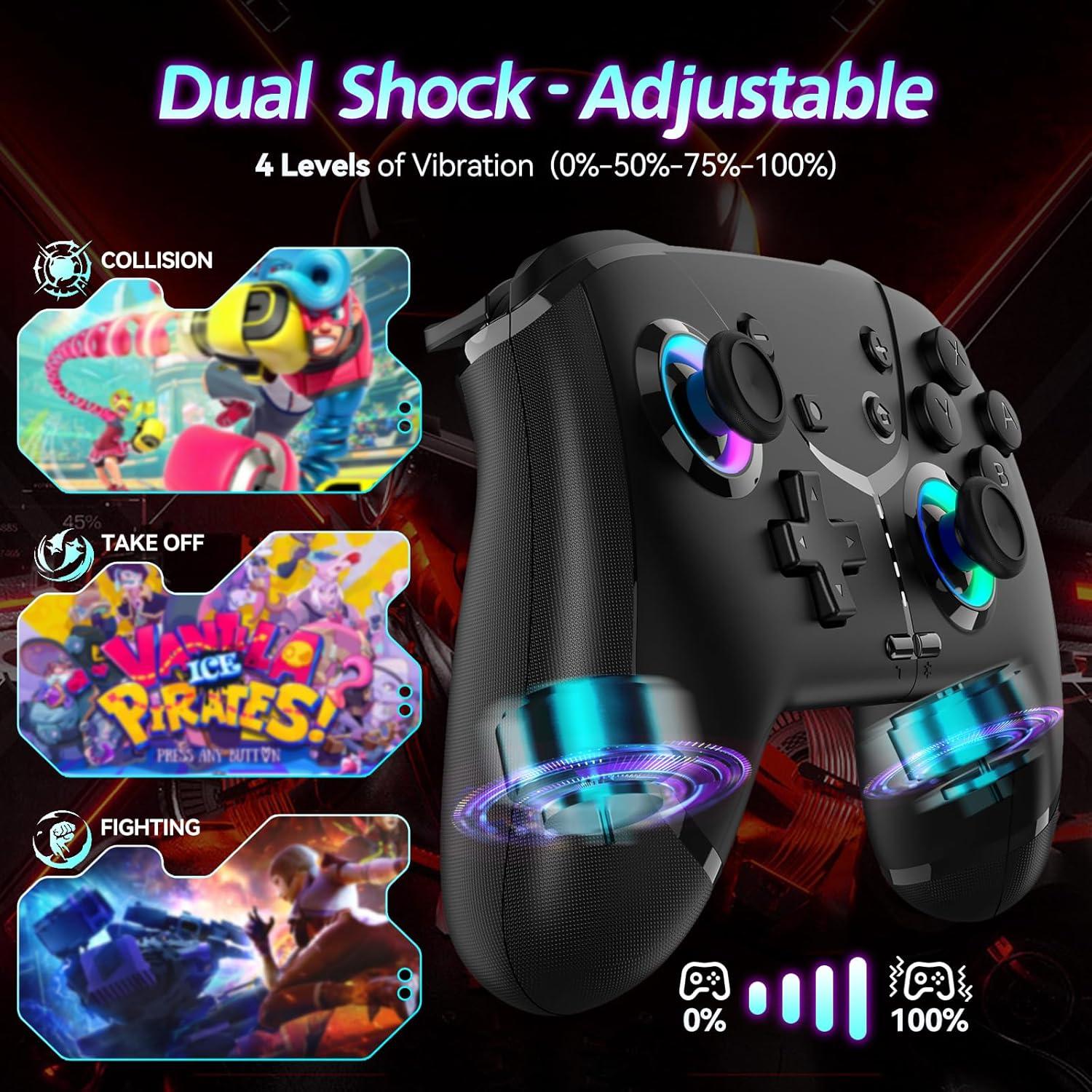 Controlador Inalámbrico Ligame US69 para Nintendo Switch y PC