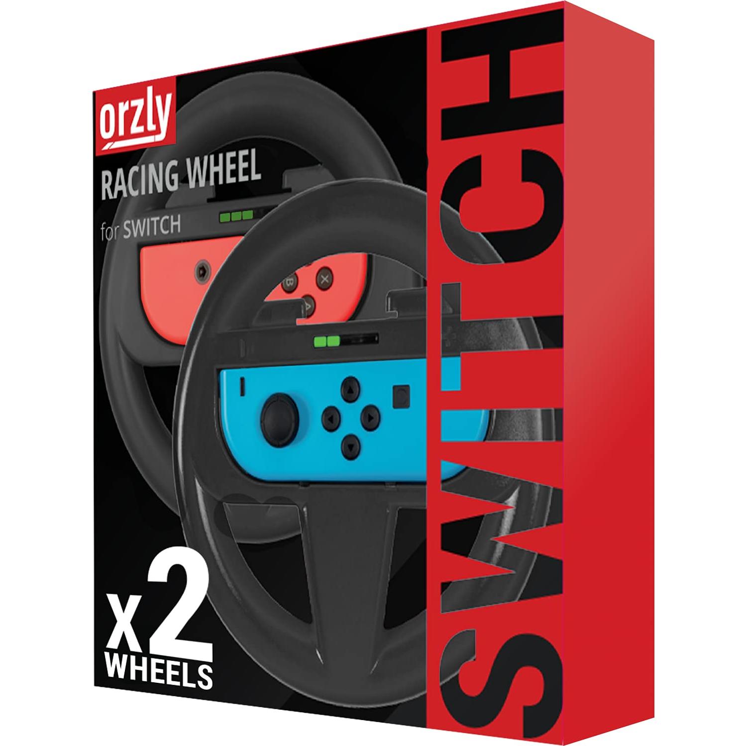 Ruedas de Dirección Orzly para Nintendo Switch - Paquete Doble