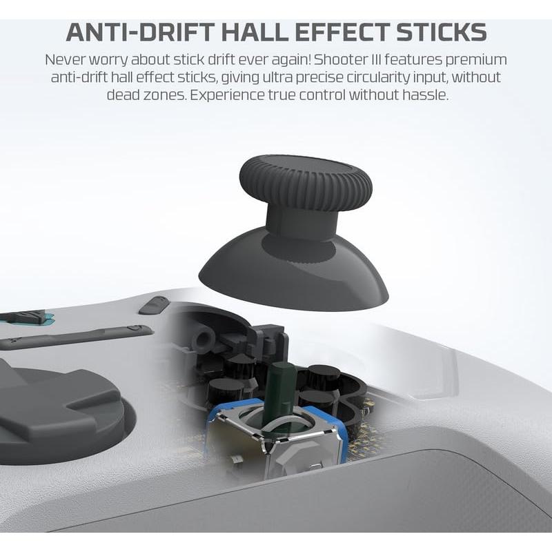 Controlador Fantech Inalámbrico para Nintendo Switch con Joysticks Hall