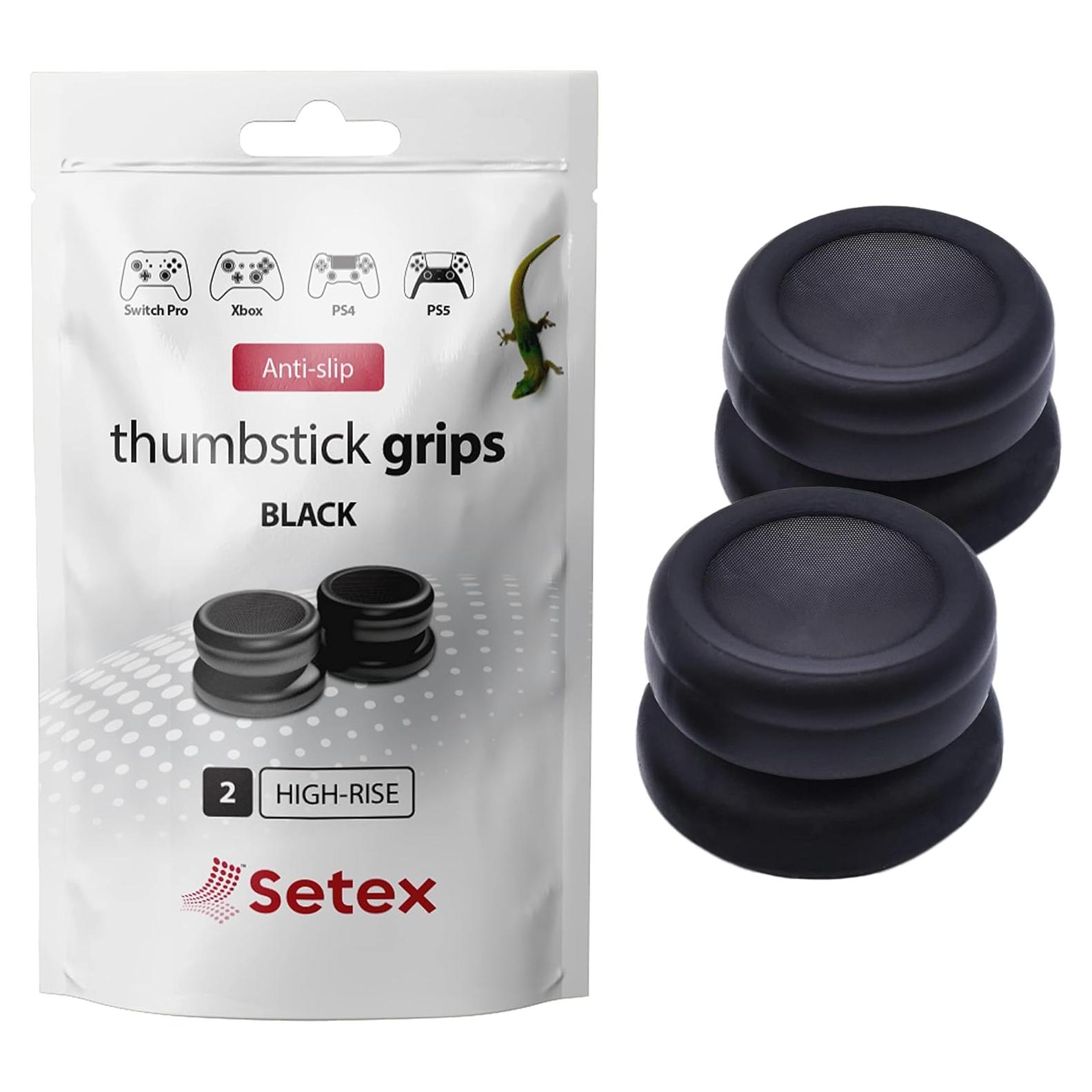 Cubiertas de Agarre Setex para Controladores PS5, PS4, Xbox, Switch