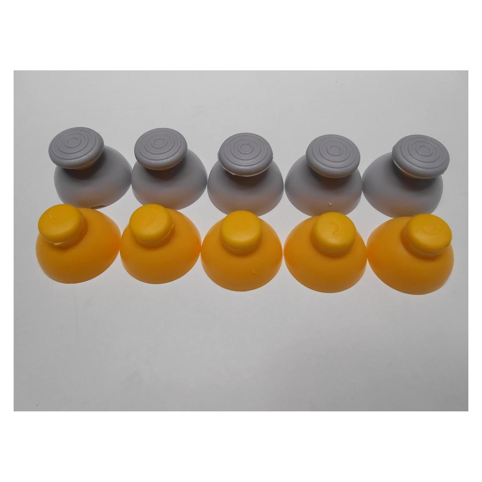 Paquete de 10 Tapas de Joystick Analógico TBGS para Gamecube