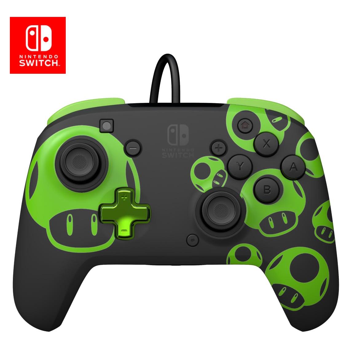 Controlador Pro con Cable PDP REMATCH 1-UP para Nintendo Switch