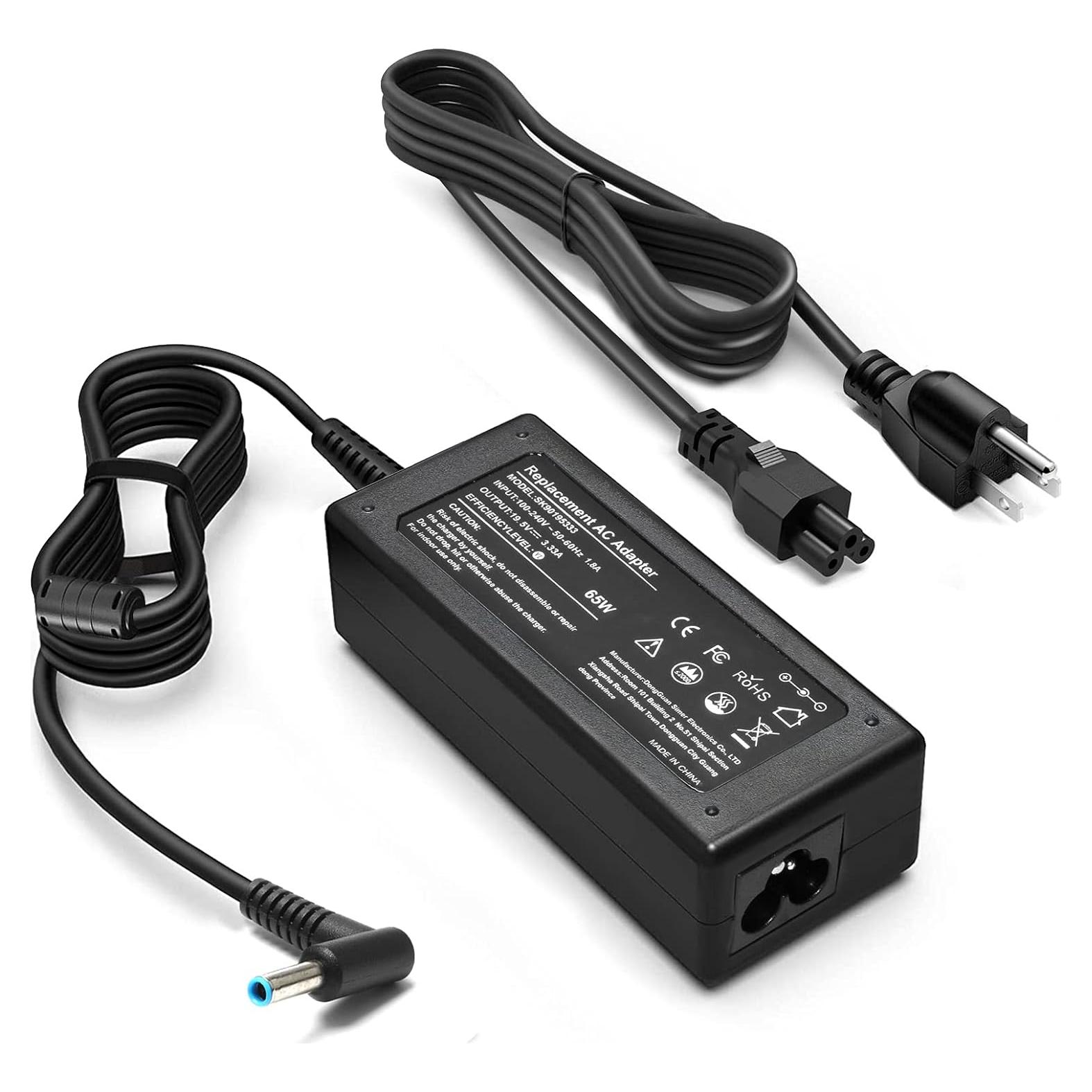 Cargador Laptop 65W HP Pavilion Envy Elitebook ProBook 19.5V