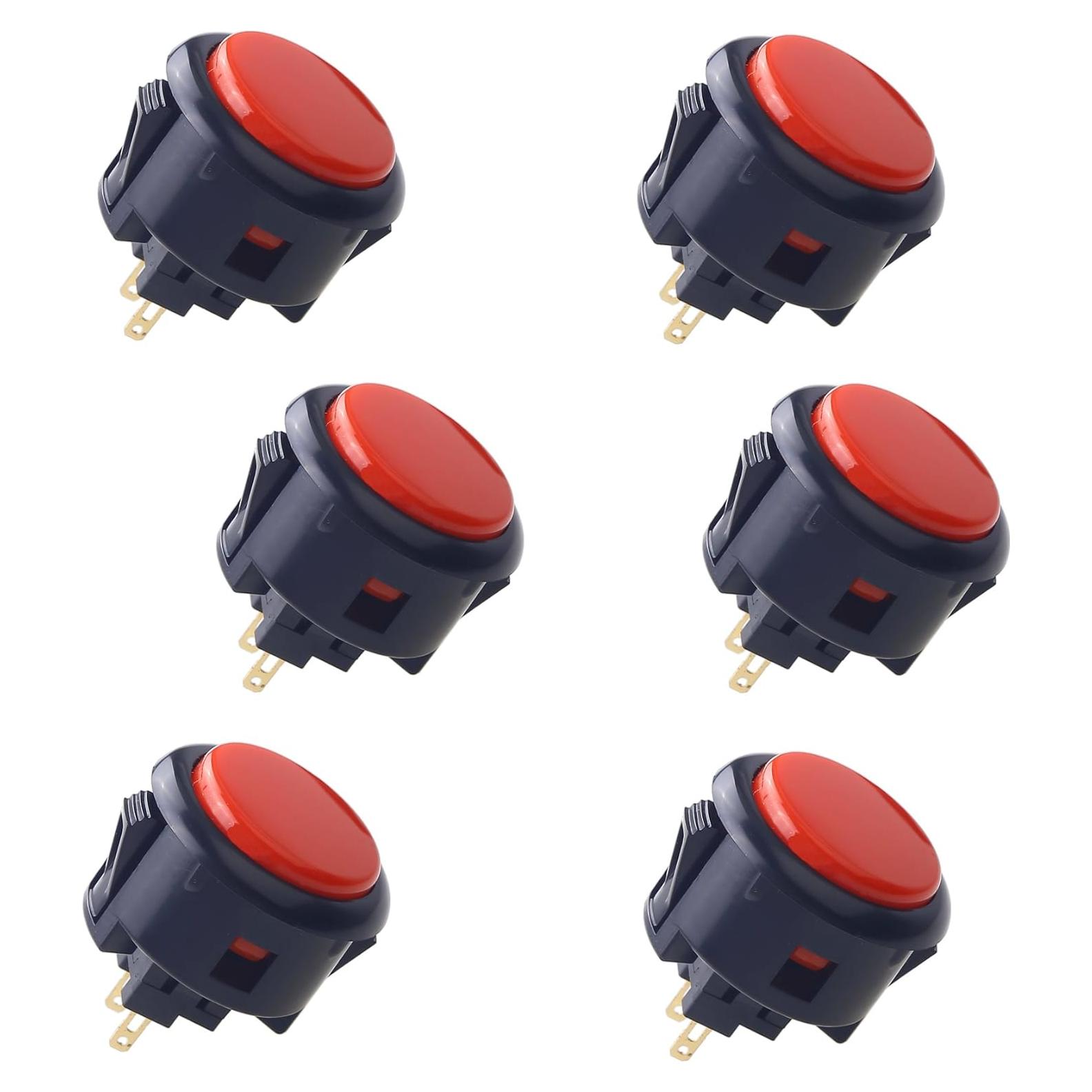 Botón de Presión Sanwa OBSF-30 30mm Original para Joystick