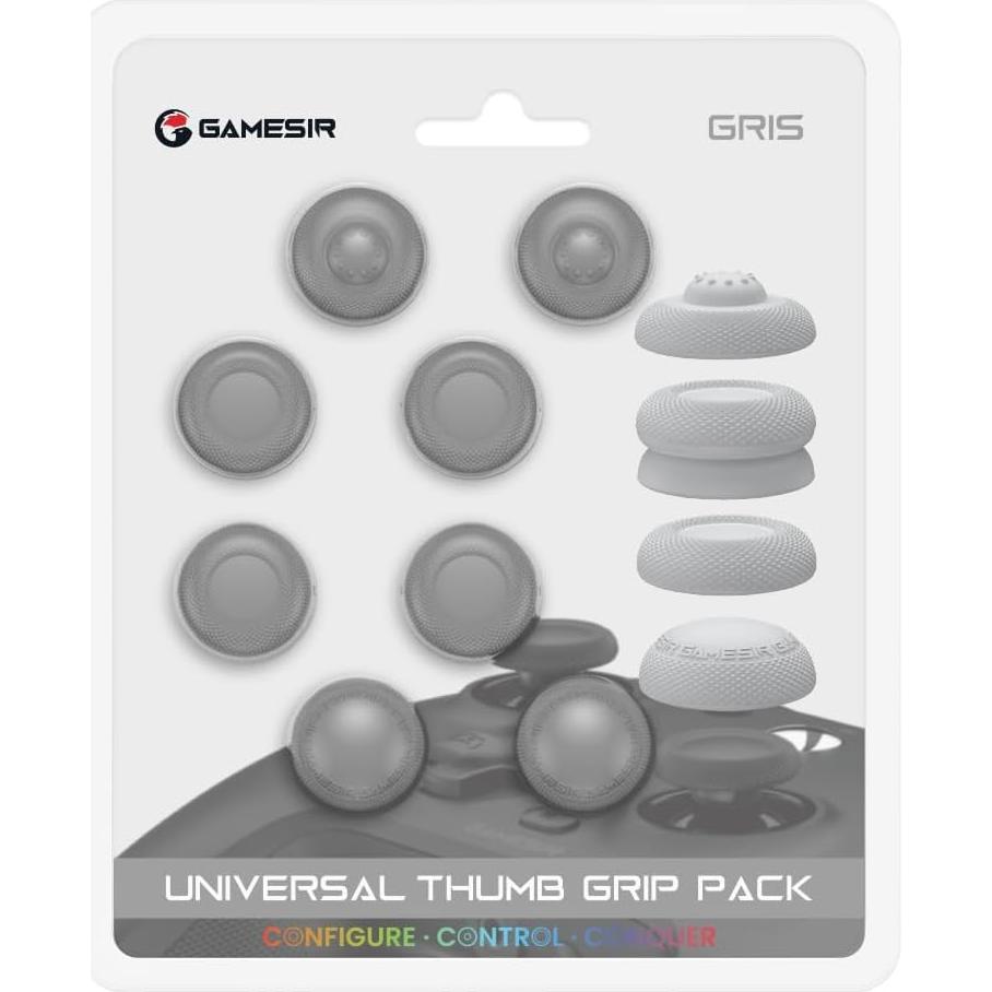 Empuñaduras para Pulgar GameSir Gris - Compatibles Xbox, PS4, Switch