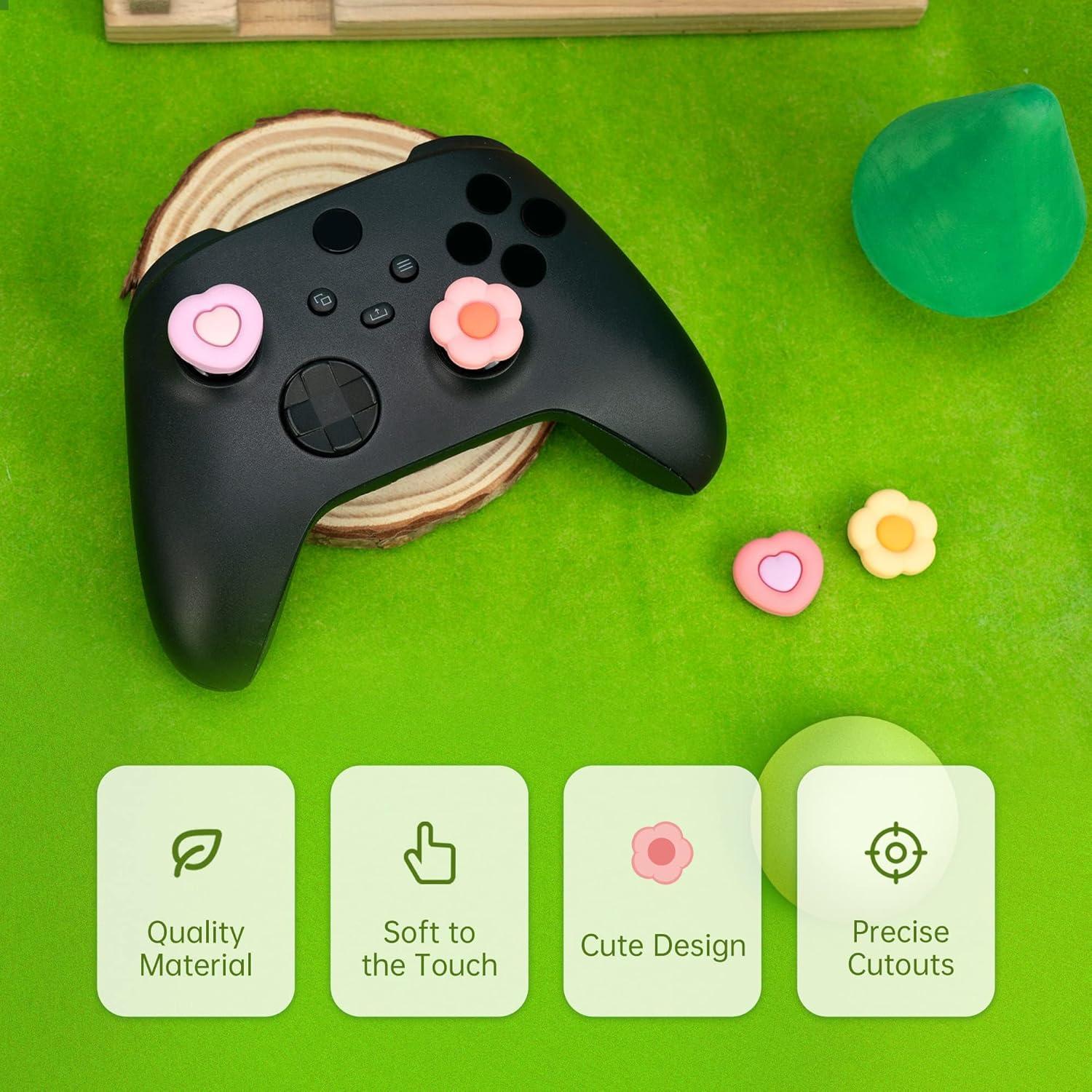 Agarradores de Silicona GeekShare para Controlador Xbox One - 4 Piezas