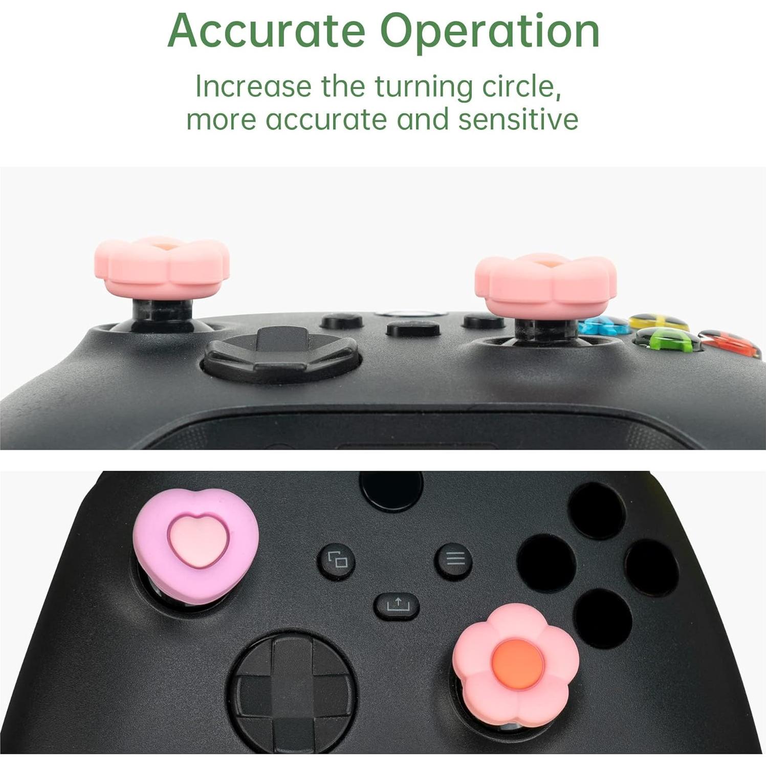 Agarradores de Silicona GeekShare para Controlador Xbox One - 4 Piezas