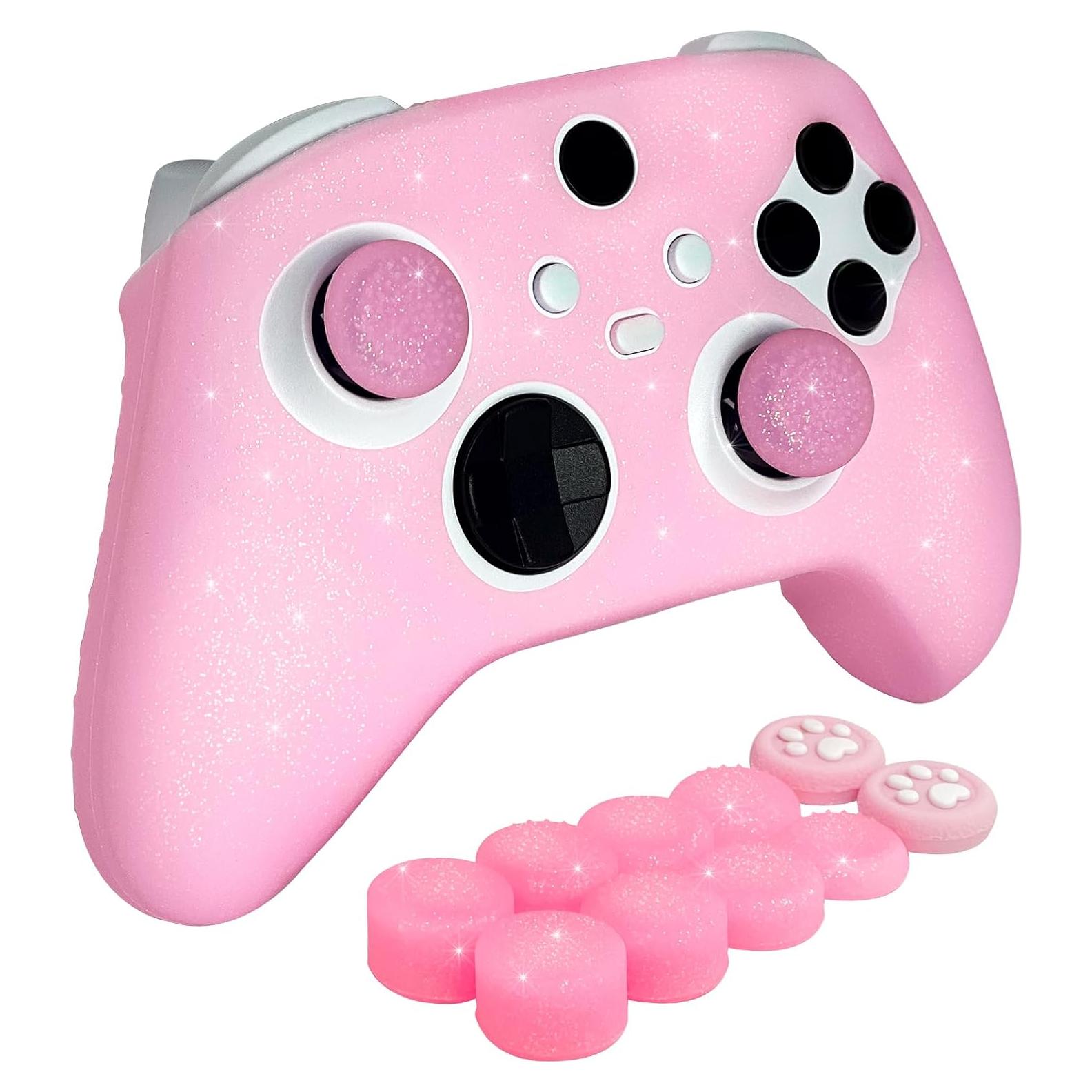 Funda de Silicona Antideslizante Rosa para Controlador Xbox Series X/S