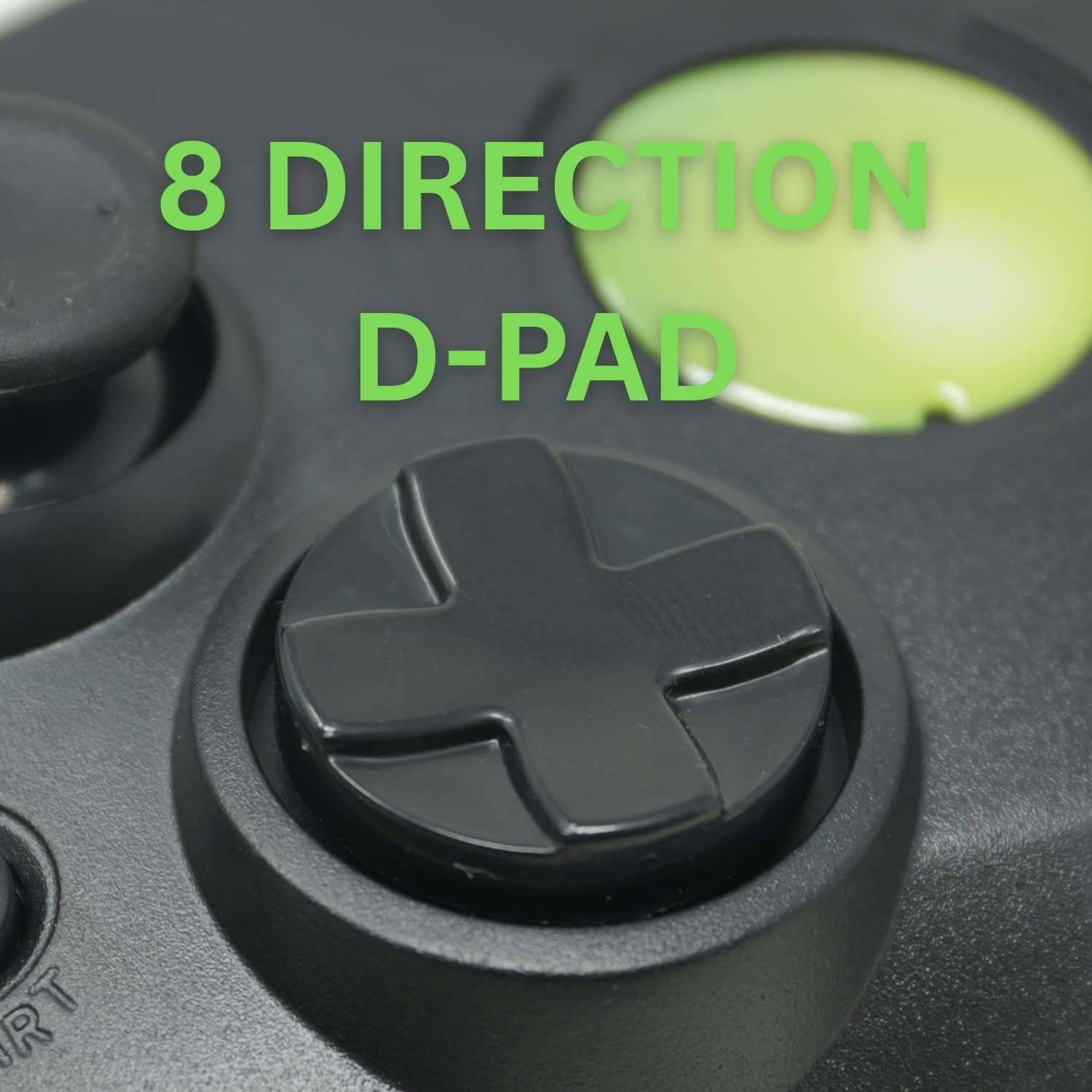 Controlador Old Skool S-Type con cable para Xbox Original - Negro