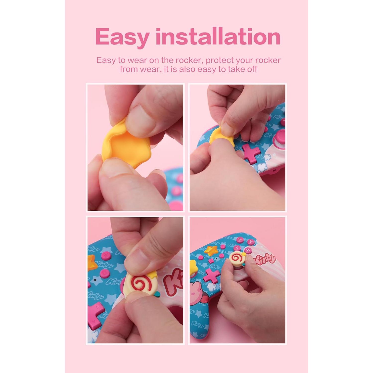 Tapas de Pulgar para Controlador Pro Nintendo Switch - NANANINO