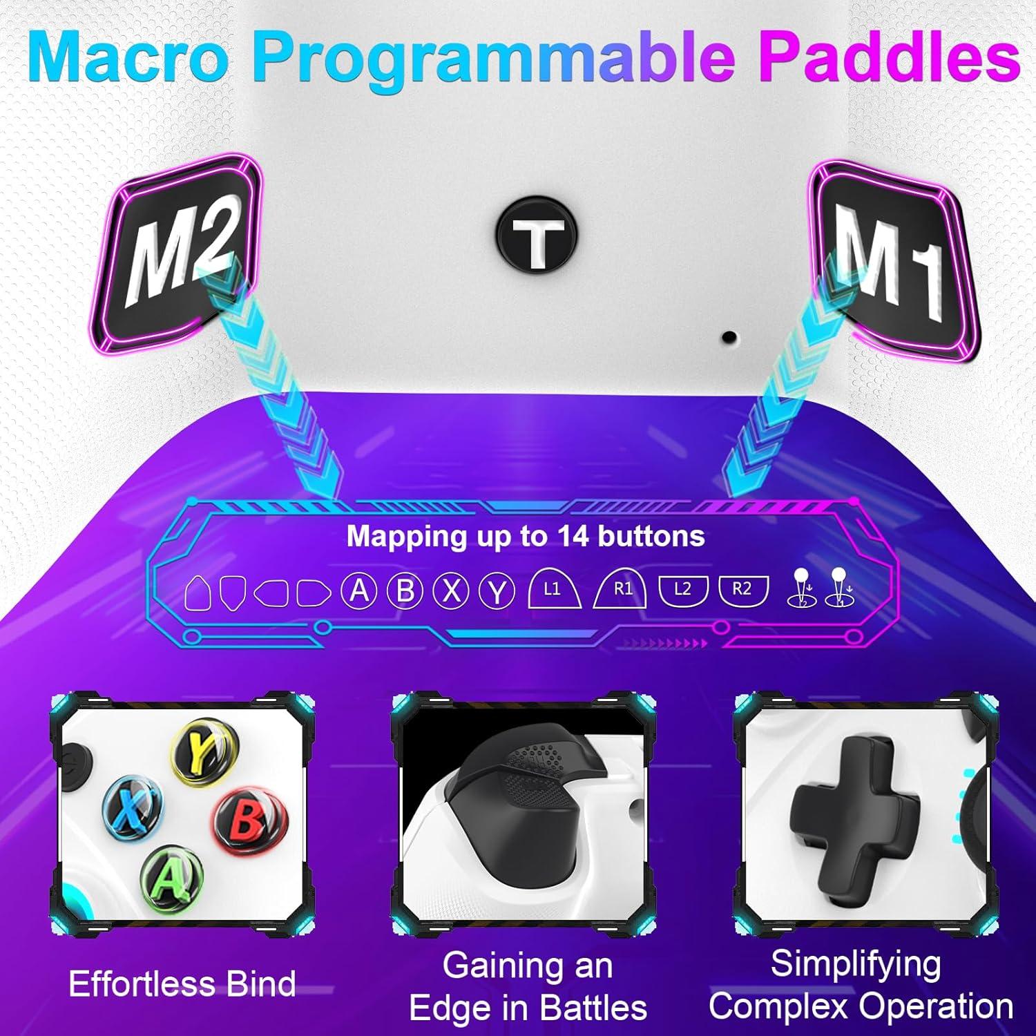 Controlador con cable Ugame Viper para Xbox/PS4/Switch/PC