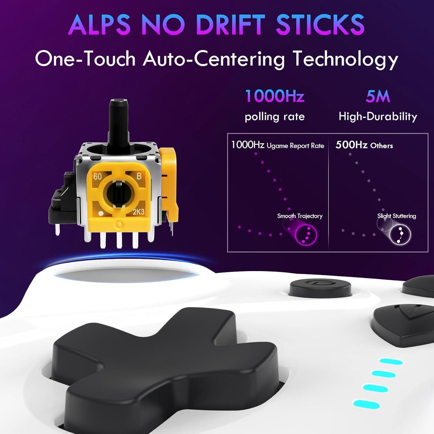 Controlador con cable Ugame Viper para Xbox/PS4/Switch/PC