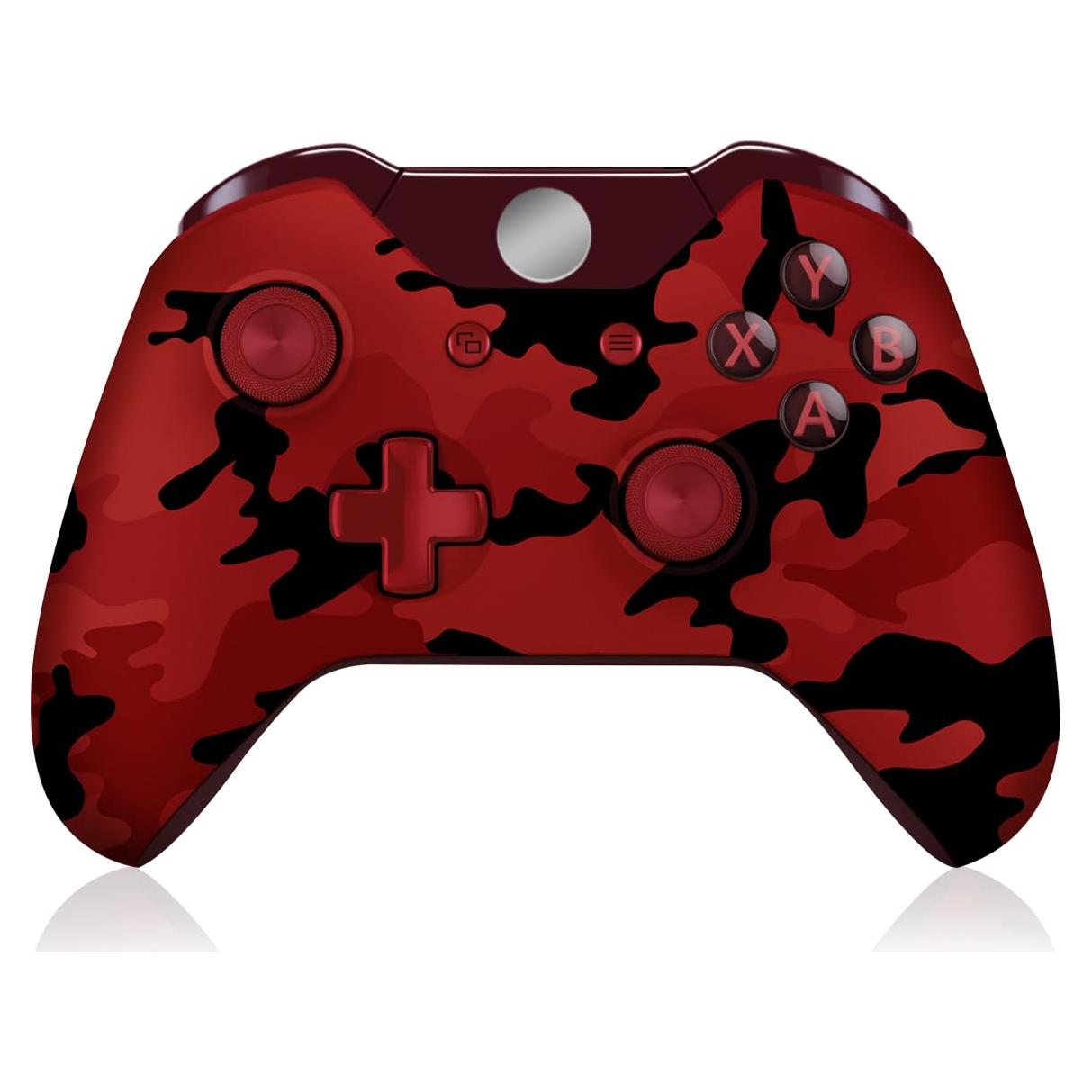Controlador Inalámbrico Xbox One DZHI Camo Rojo Bluetooth
