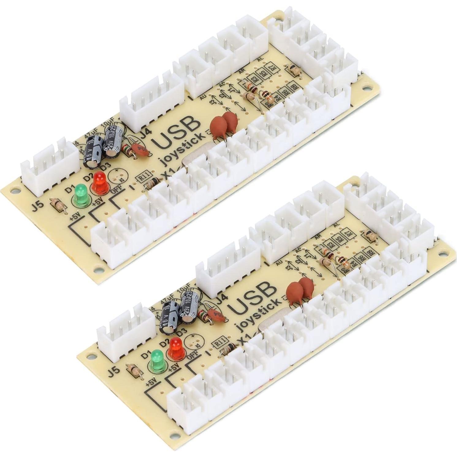 Codificador USB para Controlador de Juego ASHATA QM070913 Doble