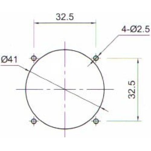 Joystick ServoCity R-204 2 Funciones 12mm Grueso