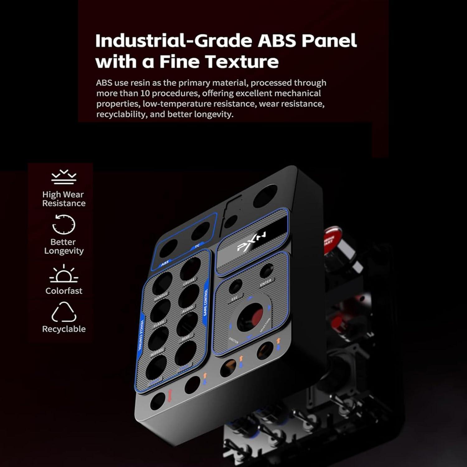 Caja de Botones PXN CB1 para Simulador de Carreras USB