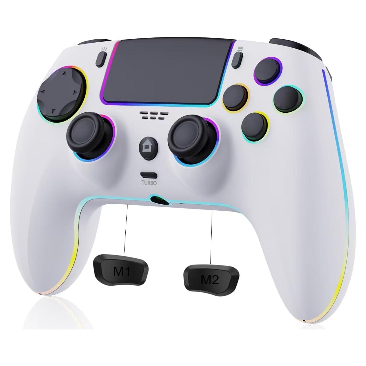 Controlador Inalámbrico Dezai para PS5/PC/Mac - RGB, 1500mAh