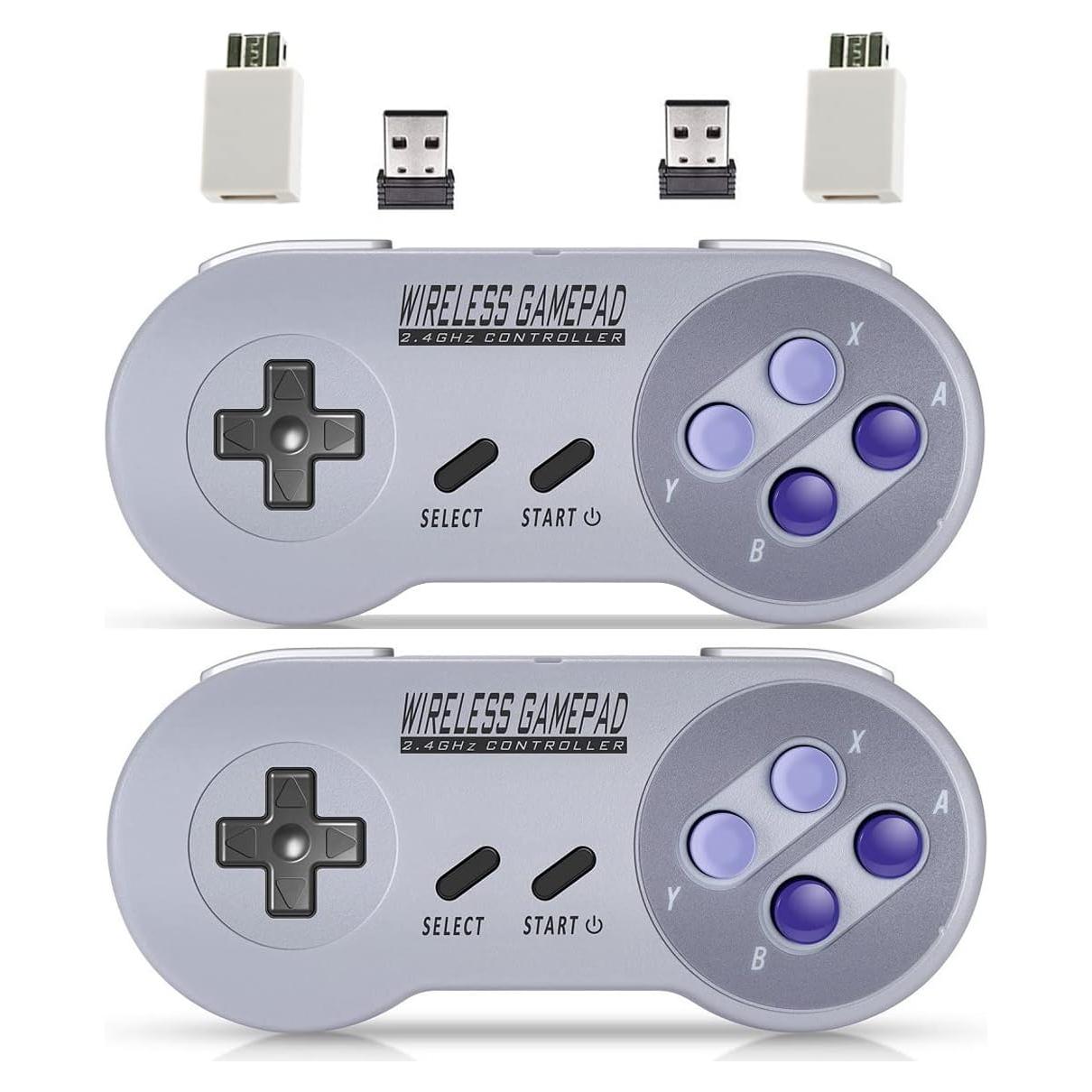 Controlador Inalámbrico ZAMPAM para Mini SNES y NES