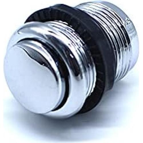 Botones de Arcade Cromados 24mm Arcity 5 Pcs para MAME