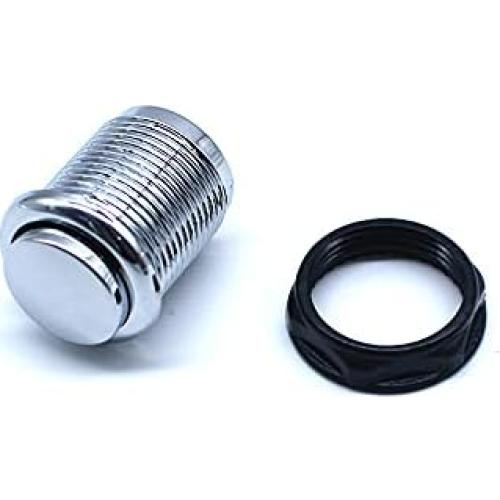 Botones de Arcade Cromados 24mm Arcity 5 Pcs para MAME