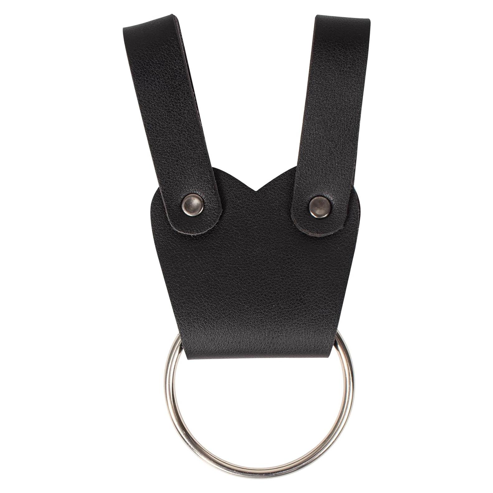 Funda de espada rana SUMGOGO para cinturón medieval negra