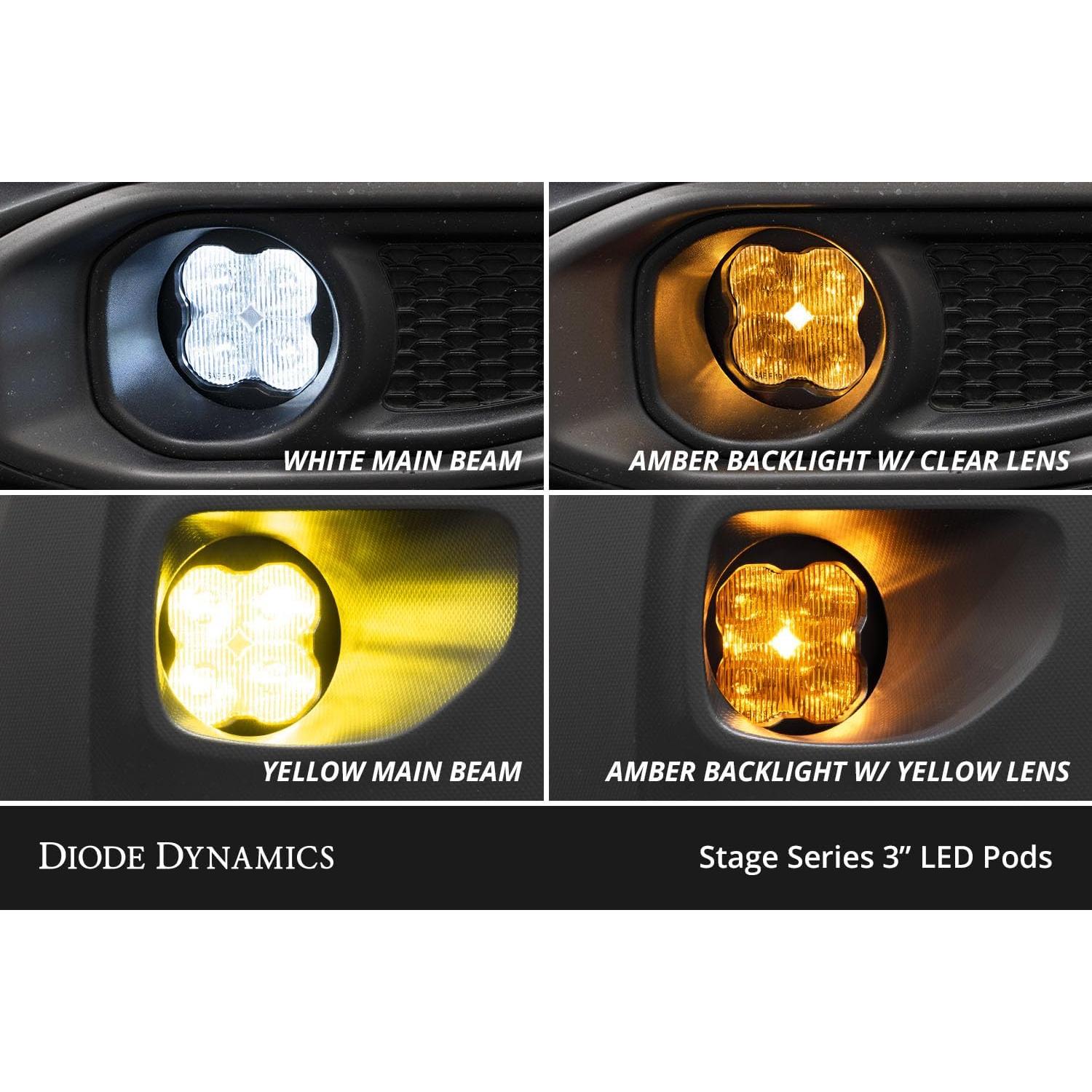 Kit de luces antiniebla LED Diode Dynamics para Chevrolet Tahoe 2015-2020