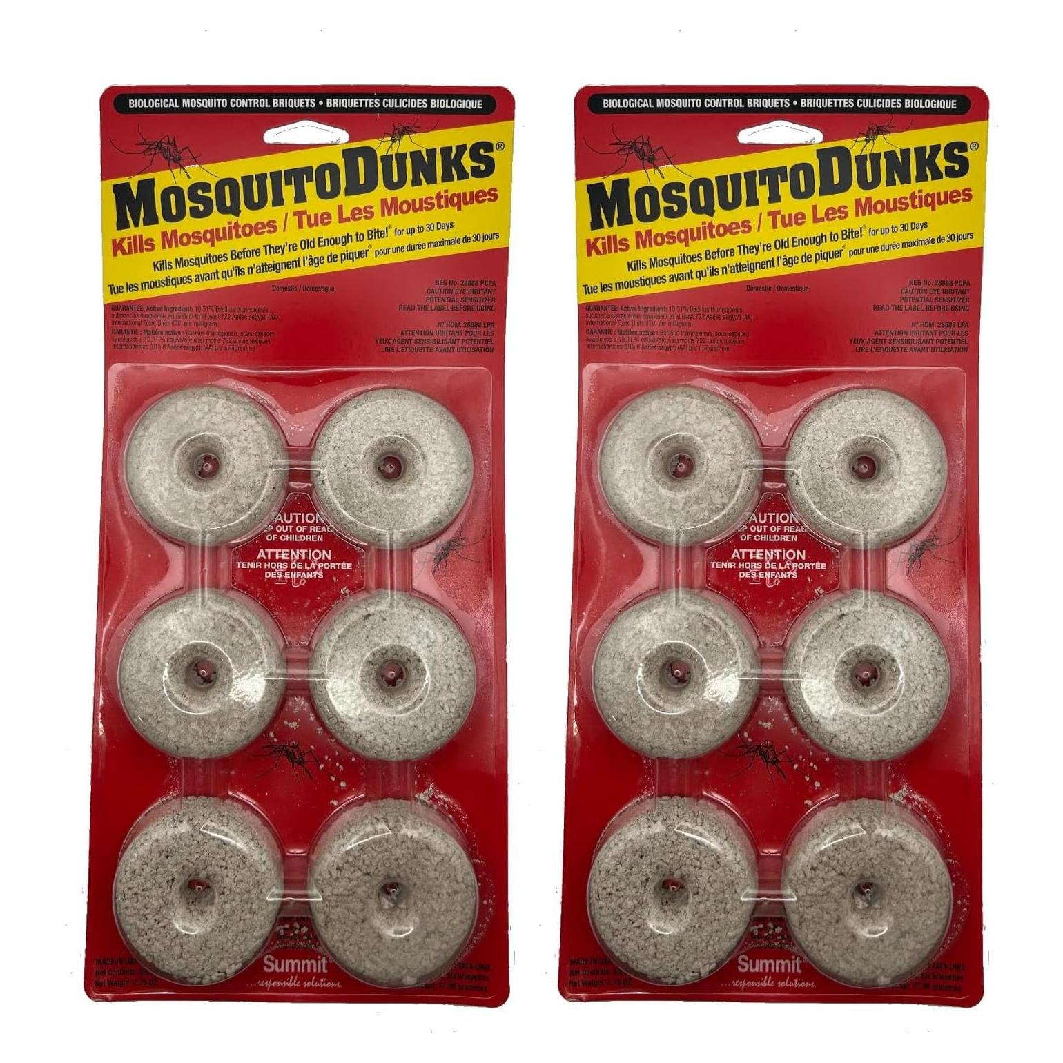 Paquete de 2 Dunks para Mosquitos Summit 0,09 kg