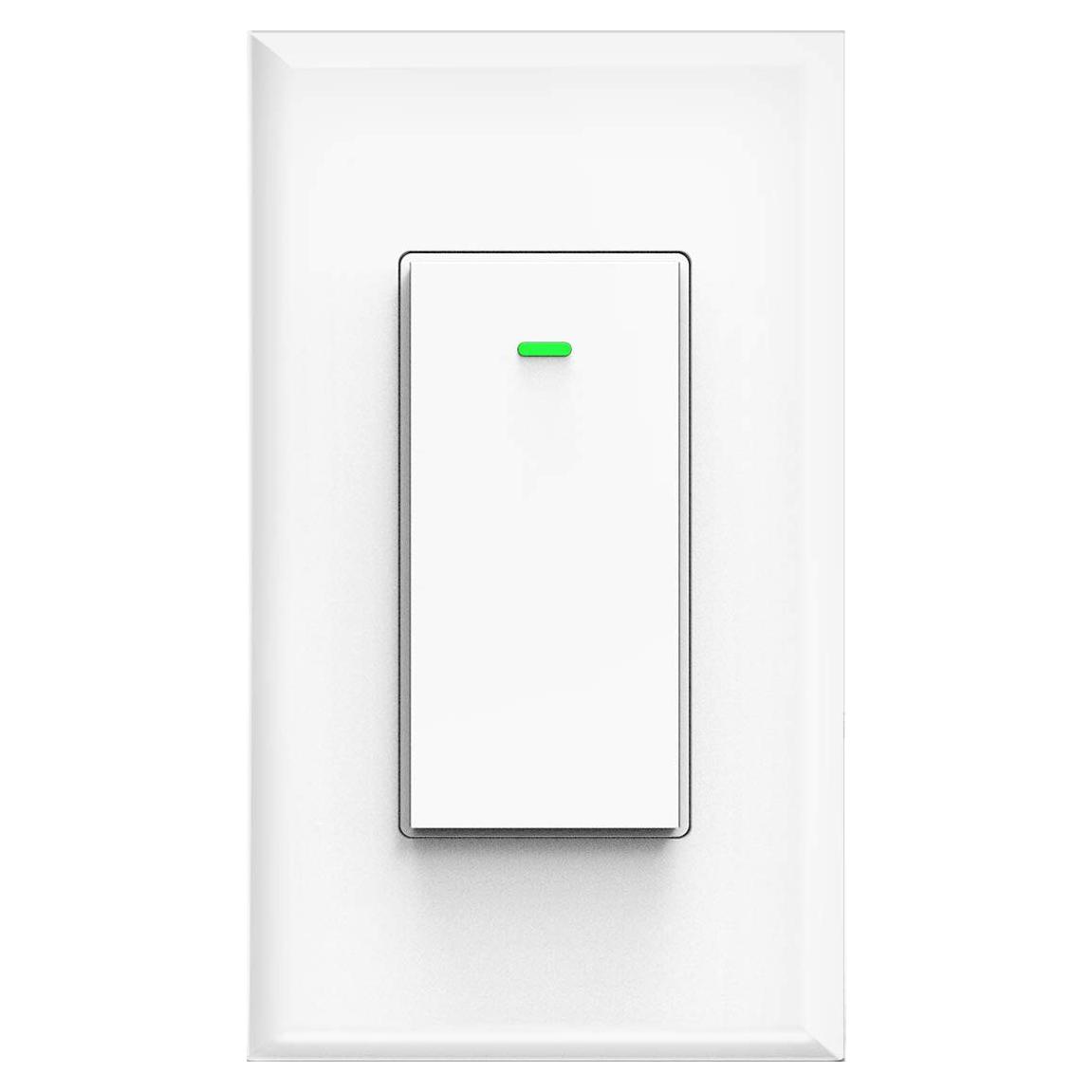 Interruptor de Luz Inteligente Micmi MK36 WiFi 1 Gang Control Voz
