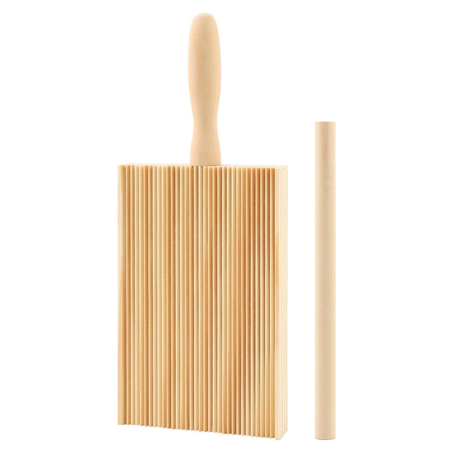 Tabla de Gnocchi de Madera EMVANV 21.5x8.5cm Manual