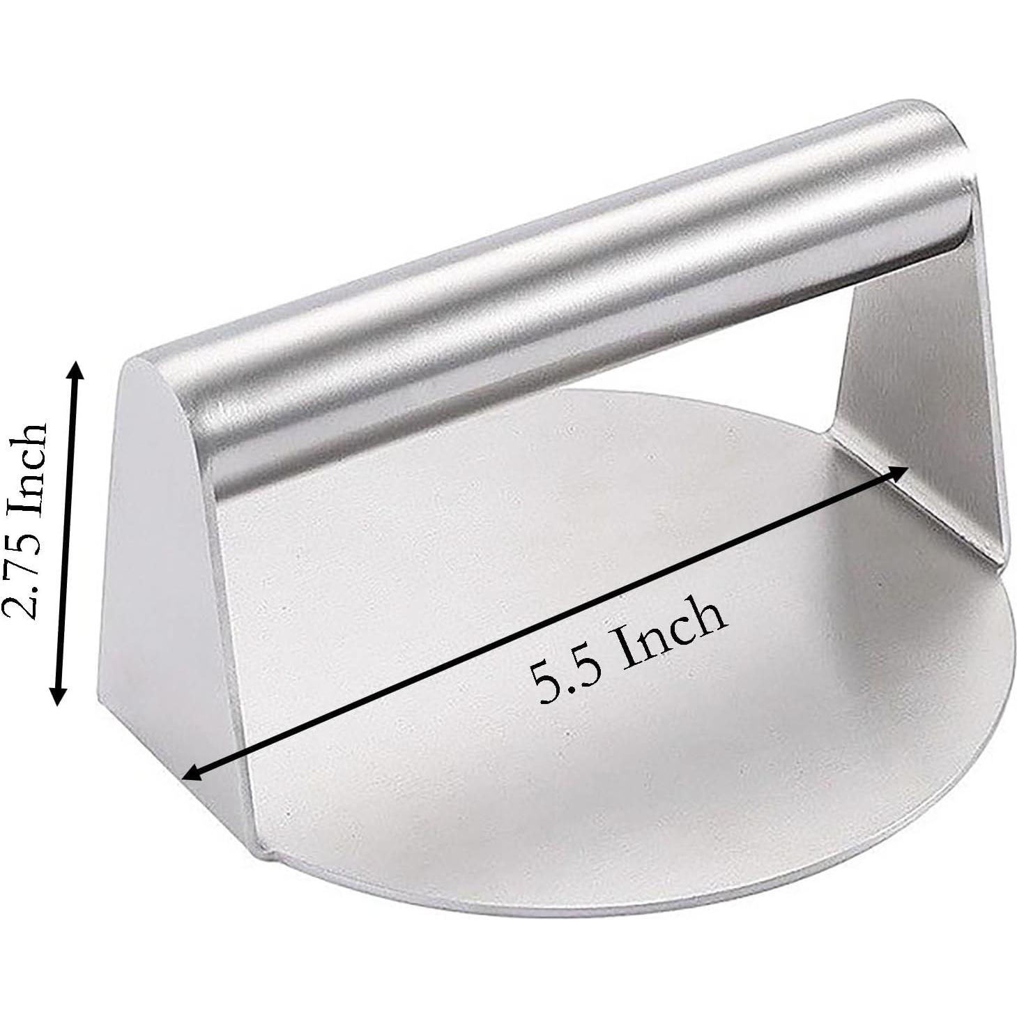 Prensa de Barbacoa YIKANGHENG Acero Inoxidable 14cm