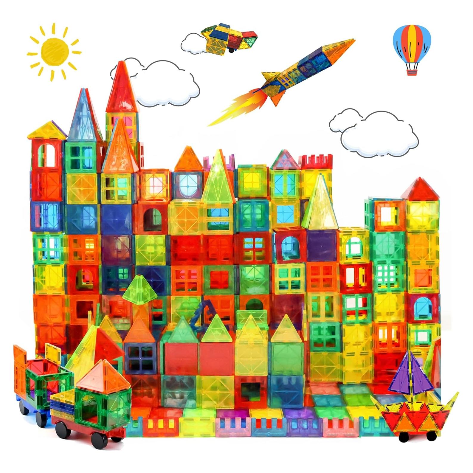 Azulejos Magnéticos 100 Piezas LittleVo - Juguete Educativo STEM