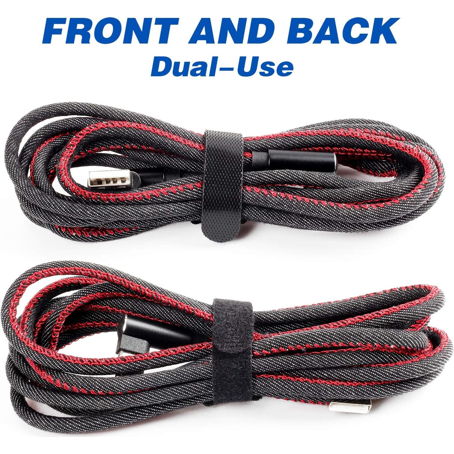 Bridas Reutilizables OneLeaf 80PCS 15,24cm Negras