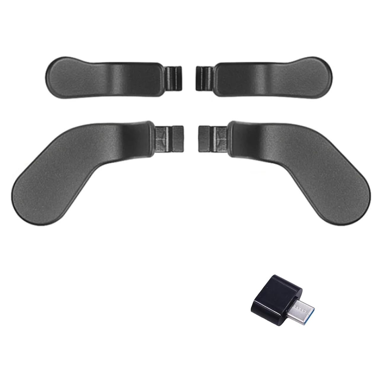 4 Paddles de Metal para Controlador Xbox One Elite Series 2
