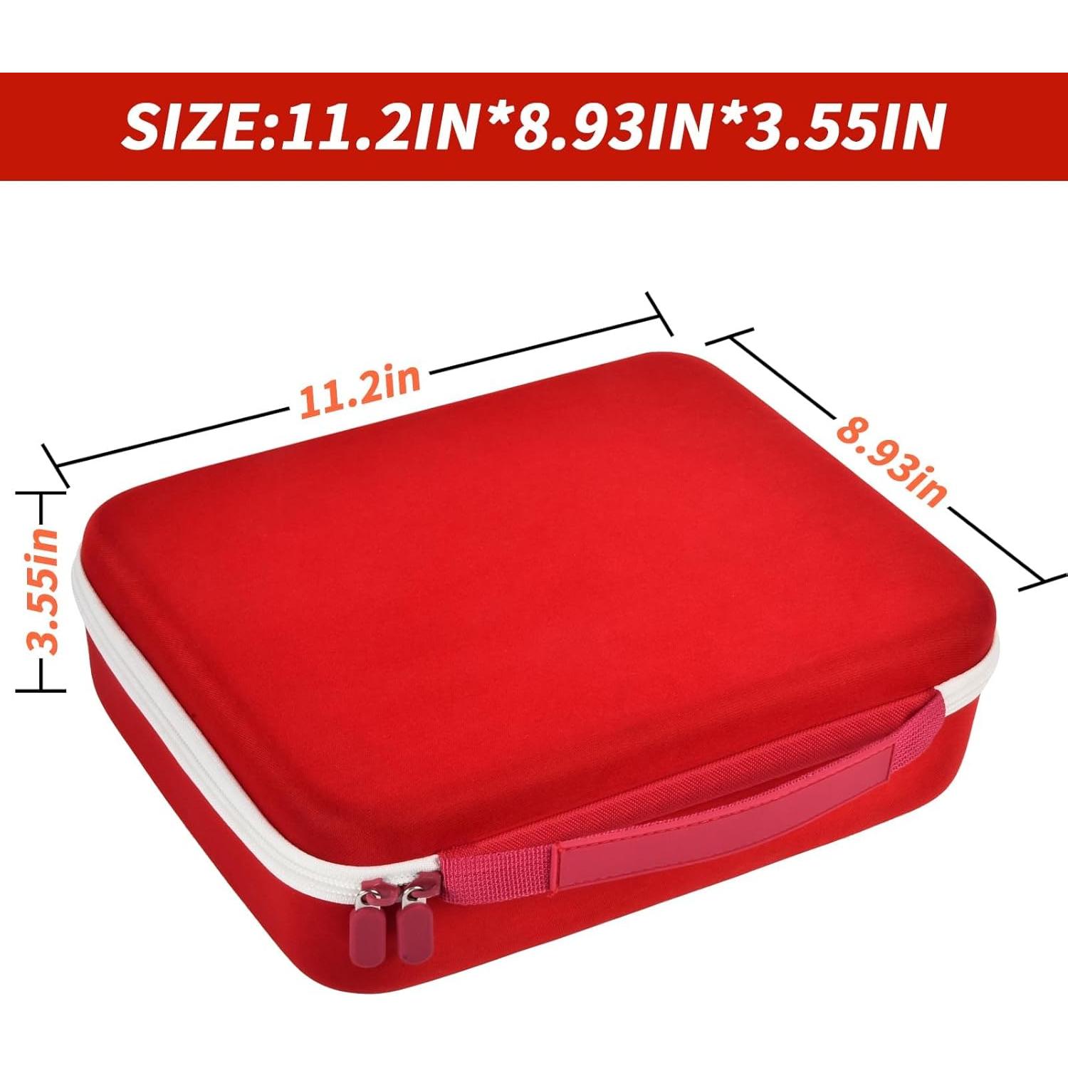 Funda de Almacenamiento para Speed Cube Grapsa Rojo 28.3x22.5cm