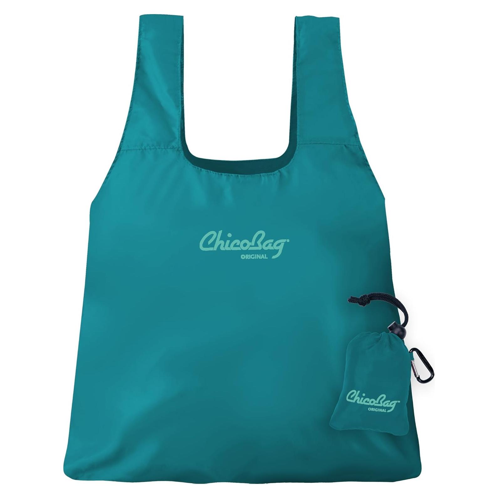 Bolsa Reutilizable ChicoBag Compacta Eco-Friendly 11.3 kg Aqua