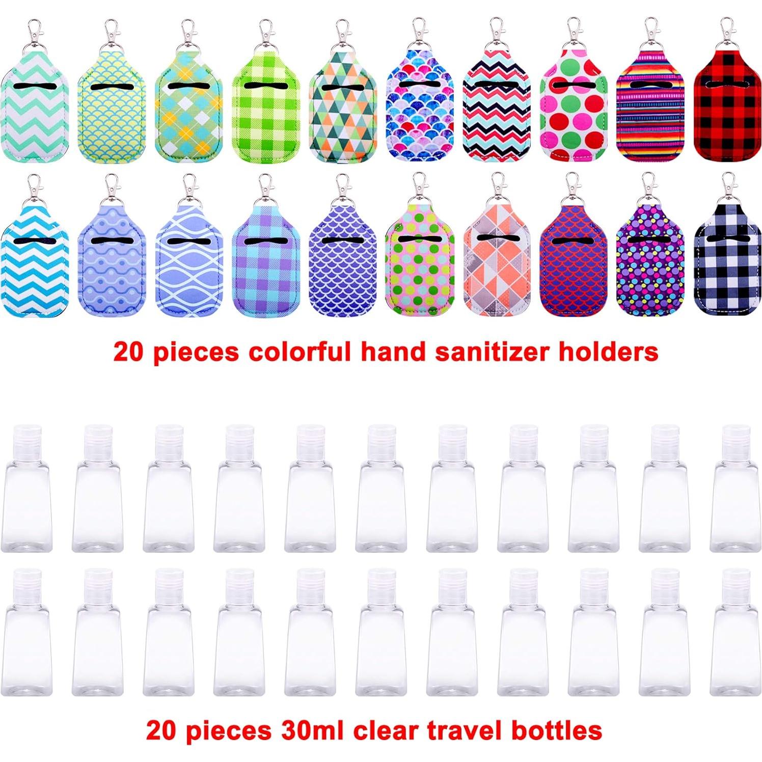 Set Duufin 40 Soportes Llave y Botellas Viaje 30ml