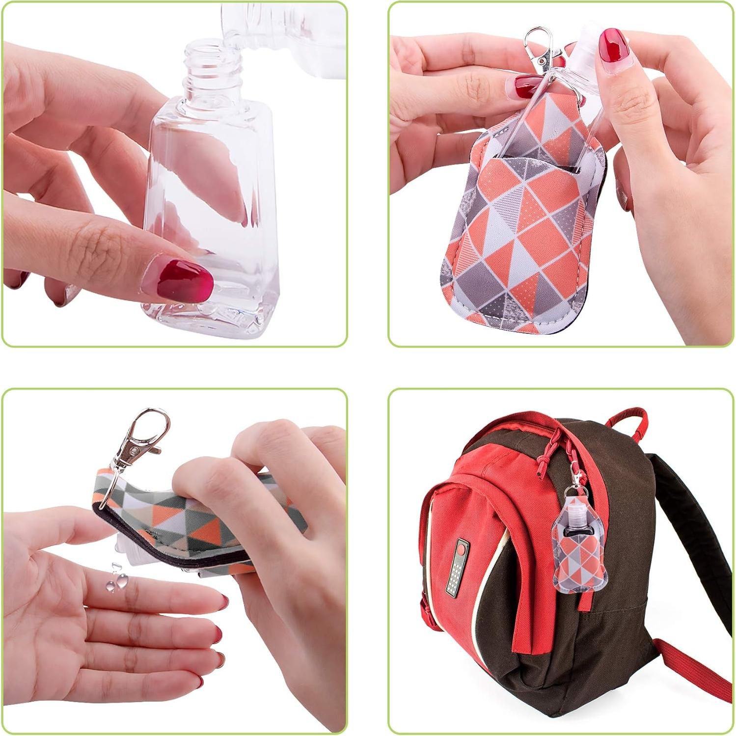 Set Duufin 40 Soportes Llave y Botellas Viaje 30ml