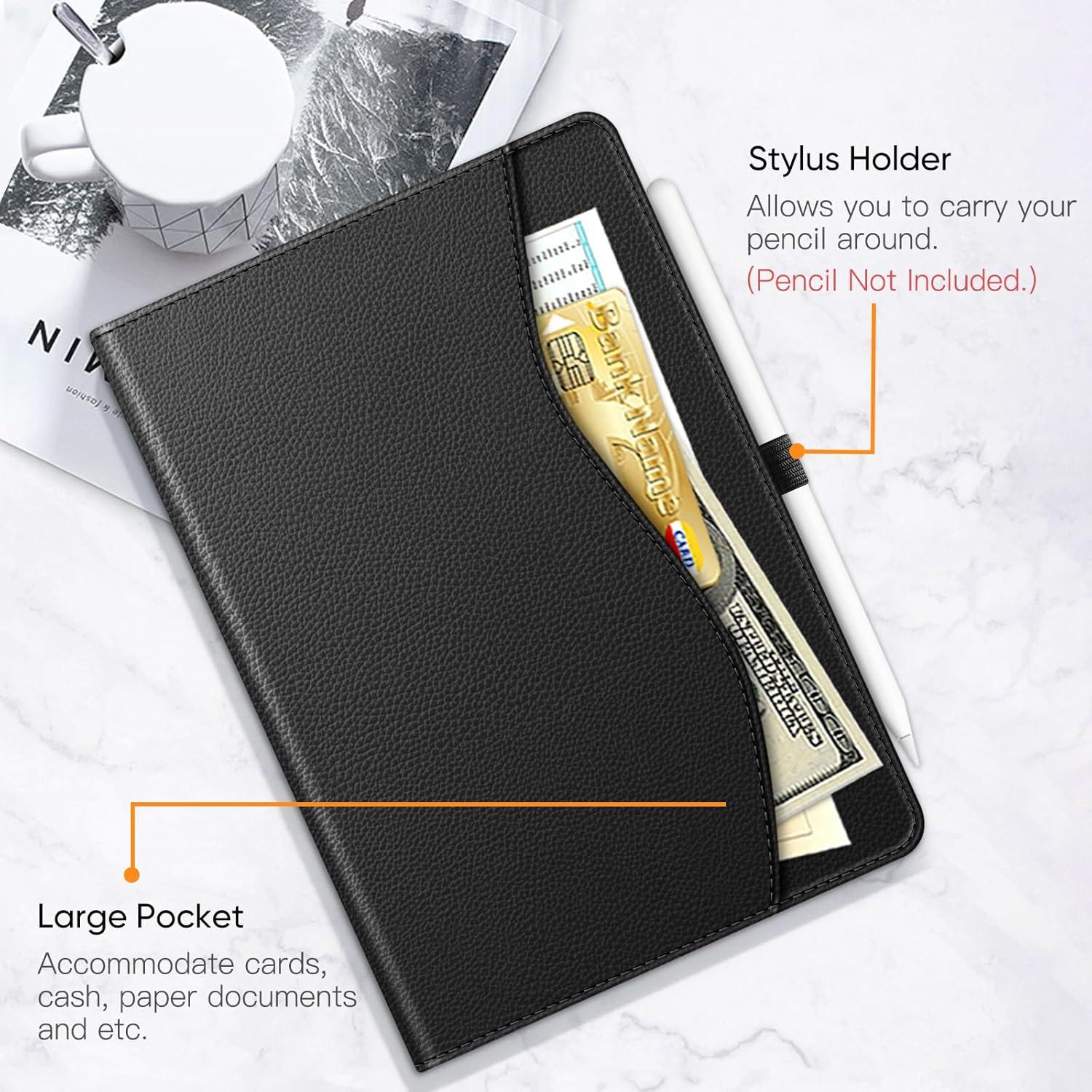 Funda Universal Fintie para Tabletas 9-11" Negra con Soporte