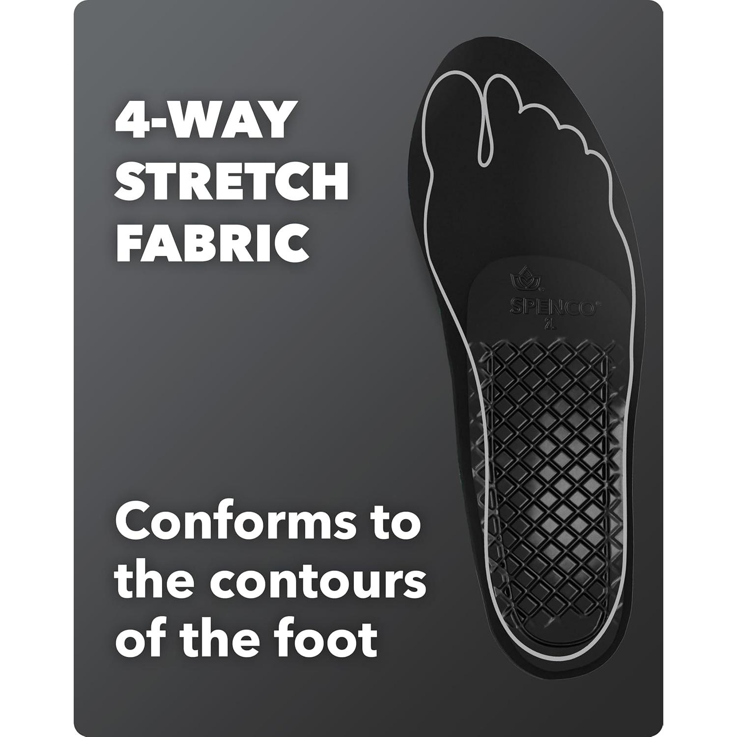 Plantillas Ortóticas Spenco Rx Soporte de Arco - Comodidad y Estabilidad