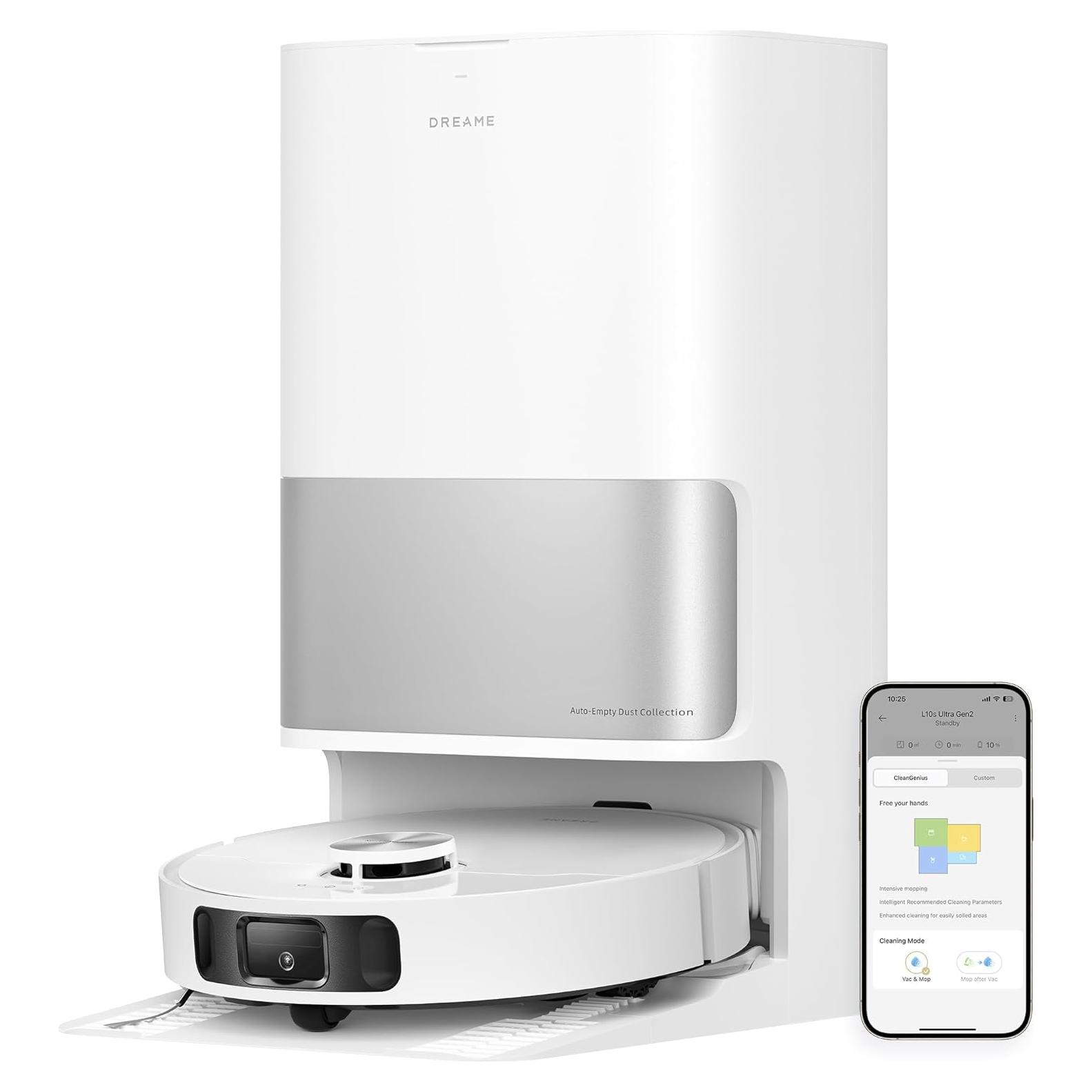 Aspiradora Robot DREAME L10s Ultra Gen 2 10,000Pa Mopa