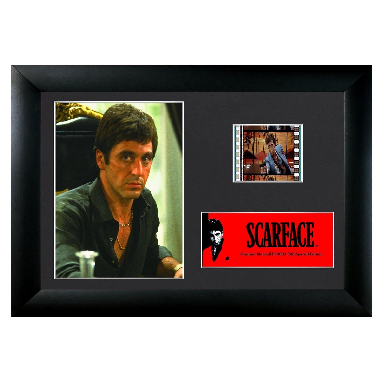 Celdas de Película Scarface Tony Montana 35mm enmarcadas